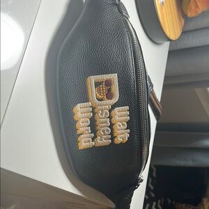 Coach Black Belt Bag - Walt Disney World